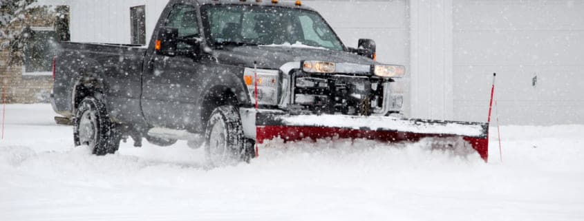 Commercial Snow Removal — Brighton Road Landscaping